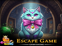 Play Magical Blue Cat Escape - Free Online Escape Game
