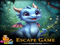 Play Majestic Blue Dragon Escape - Free Online Escape Game