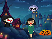 Play Family Escaped Halloween Land - Free Online Escape Game