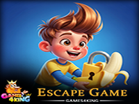 Play Banana Lock Boy Escape - Free Online Escape Game