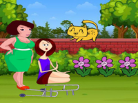 Play Zara Helps Her Handicapped Friend - Free Online Escape Game