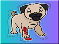 Play Save The Injured Pug - Free Online Escape Game