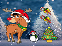 Play Seeks My Young Reindeer - Free Online Escape Game