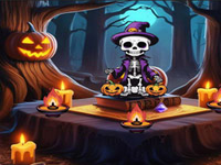 Play Release Stucked Halloween Cat - Free Online Escape Game