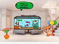 Play Help Fishes Waiting For Food - Free Online Escape Game