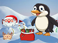 Play Penguin Fled Christmas Land - Free Online Escape Game