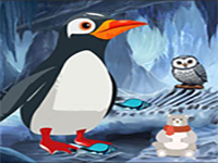 Play Penguin Mom Releases Young - Free Online Escape Game