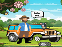 Play Repair The Boy Jeep - Free Online Escape Game