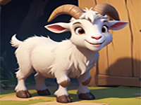 Aged Wild Goat Rescue