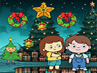 Play Kids Escaped Christmas Tree Kingdom - Free Online Escape Game