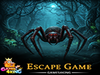 Play Night Spider Rescue - Free Online Escape Game