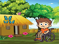 Play Disabled Boy Reach Home - Free Online Escape Game
