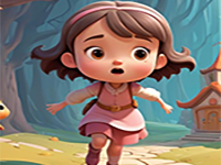 Wise Little Girl Escape