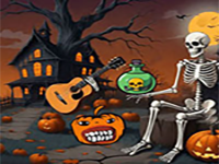 Play Little Witch Fallen The Pit - Free Online Escape Game