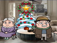 Play Give Christmas Gift To Grandparents - Free Online Escape Game