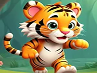 Lively Tiger Cub Escape