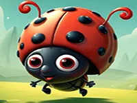 Playful Lady Bug Escape