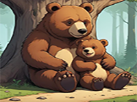 Playful Bear Cub Escape