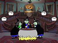 Play Flee Trapped Witchs House - Free Online Escape Game