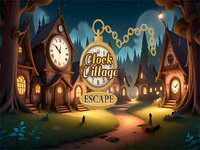 Play Clock Village Escape - Free Online Escape Game
