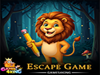 Play Energetic Lion Rescue - Free Online Escape Game