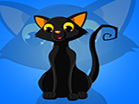 Play Snow Region Black Cat Rescue - Free Online Escape Game