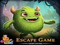 Play Bouncy Green Monster Escape - Free Online Escape Game