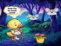 Play Wounded Duckling Reach Pond - Free Online Escape Game