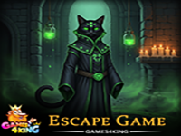 Play Spooky Cat Dark Lord Escape - Free Online Escape Game