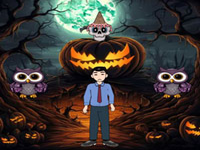 Play Spouse Trapped Witch House - Free Online Escape Game