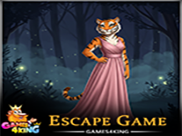Play Graceful Gown Tiger Escape - Free Online Escape Game
