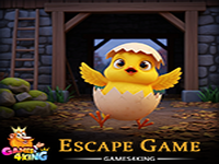 Play Cracked Chick Egg Escape - Free Online Escape Game