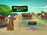 Grandma Searching Her Goat