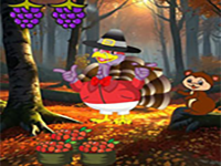 Play Grandpa Turkey Rescues Granny - Free Online Escape Game