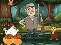 Play Trapper Hunting The Turkey - Free Online Escape Game