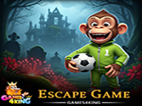 Play Crazy Soccer Monkey Escape - Free Online Escape Game