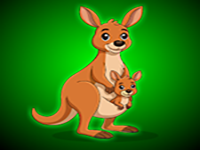 Play Free The Mother And Baby Kangaroo - Free Online Escape Game