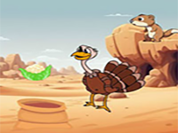 Play Turkey Stuck The Desert - Free Online Escape Game