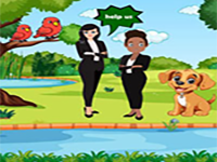 Play Business Girls Escaped Jungle - Free Online Escape Game