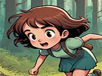 Cute Innocent Girl Escape