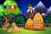 Play Help the Wounded Golden Retriever Puppy - Free Online Escape Game