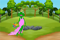 Play Queen Frog Expresses Her Love - Free Online Escape Game